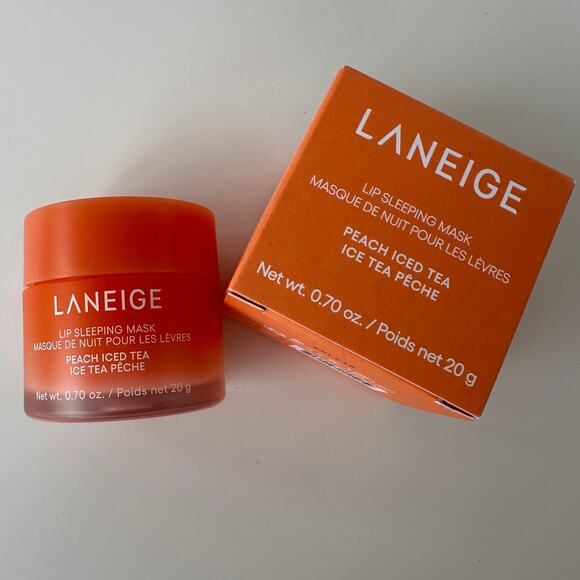 Laneige Lip Sleeping Mask Peach Iced Tea New Release 20g / 0.70 oz. New in Box - Picture 1 of 10